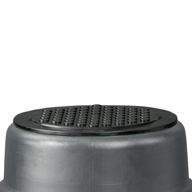 Kunststof Harcostar regenton 168 liter antraciet