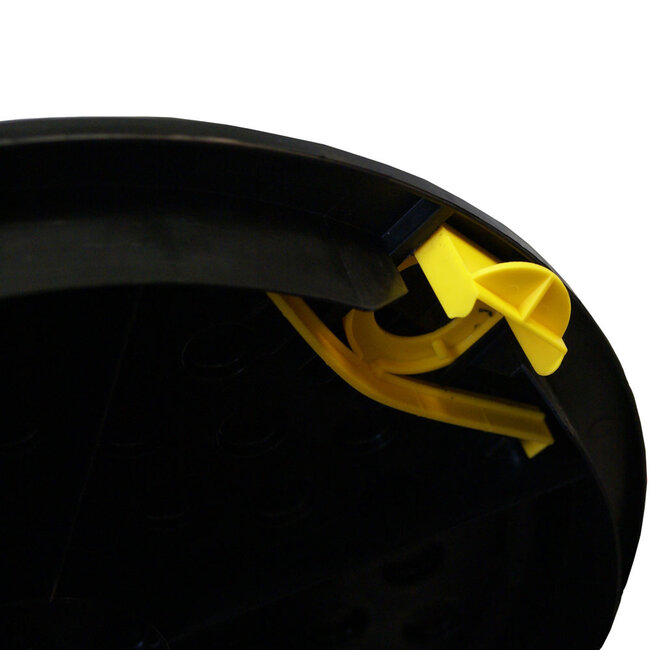 Kunststof Harcostar regenton 227 liter antraciet