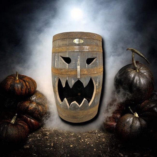 Barrel Halloween Spook Lights
