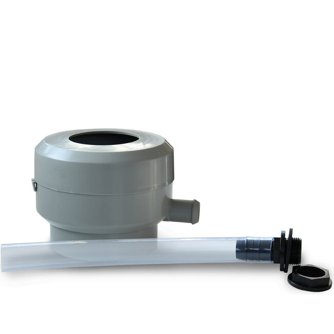 Filling diverter 60-100 with shut-off valve and leaf catcher.