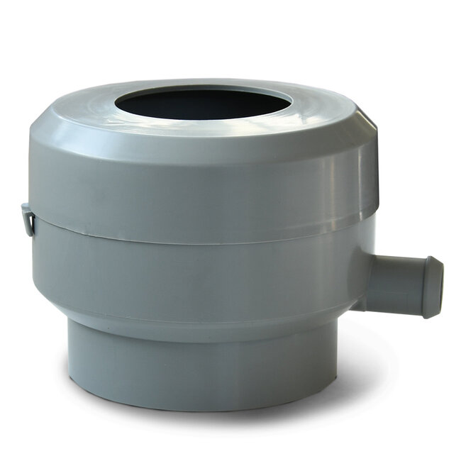 Filling diverter 60-100 with shut-off valve and leaf catcher.