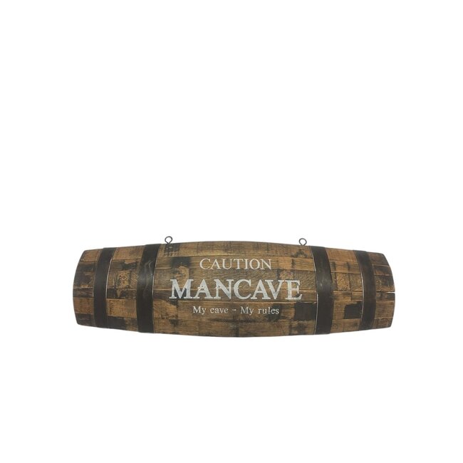 BarrelCave Distiller's Legacy Wall Shield  "Mancave"
