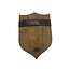 Man Cave Shield Wood – Traditional