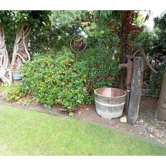 Wine barrel tub high "Brandy" - Verhuur