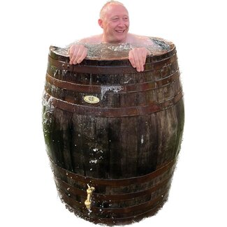 Cold BarRRRrel XLarge houten regenton Cold BarRRRrel XLarge houten regenton