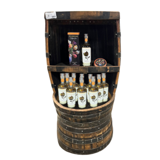 Display / Whiskykast 'Lowland' on wheels Display / Whiskykast 'Lowland' on wheels