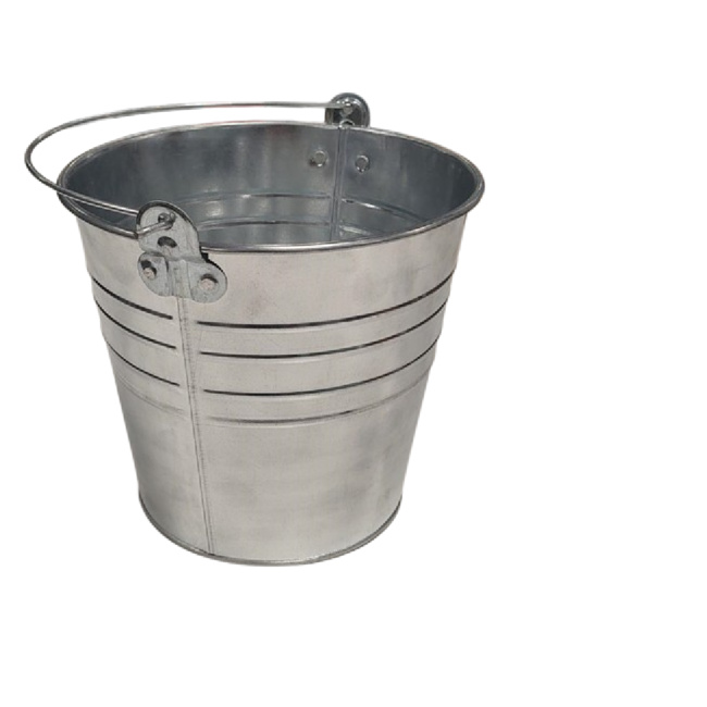 Zinken Emmer 5, 7, 9, 12 en 16 liter - Robuust & Stijlvol