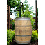 Wooden rain barrel 225L Oak wine barrel with pump
