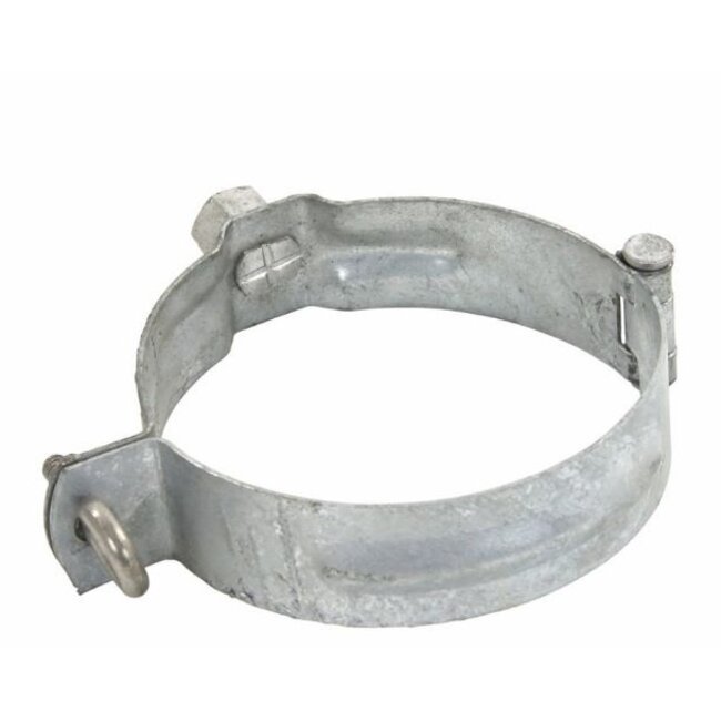 Hinged pipe bracket with internal thread, M8/M10