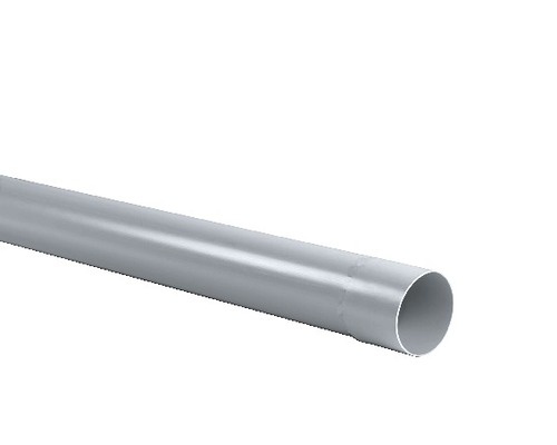 PVC pipe 80 x 1.5 mm 3 metres grey - Barrel Atelier