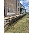 Brandy" Wine Barrel with Wooden Pole – Extra Weighted for String Lights -Rent