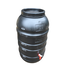Kunststof Regenton black 220 L met kraan