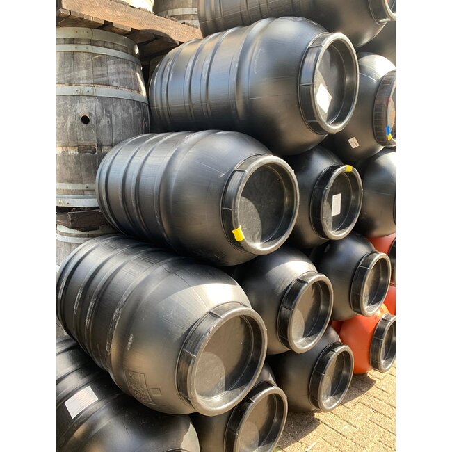 Kunststof Regenton black 220 L