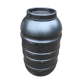 Kunststof Rain barrel black 220 L Kunststof Rain barrel black 220 L