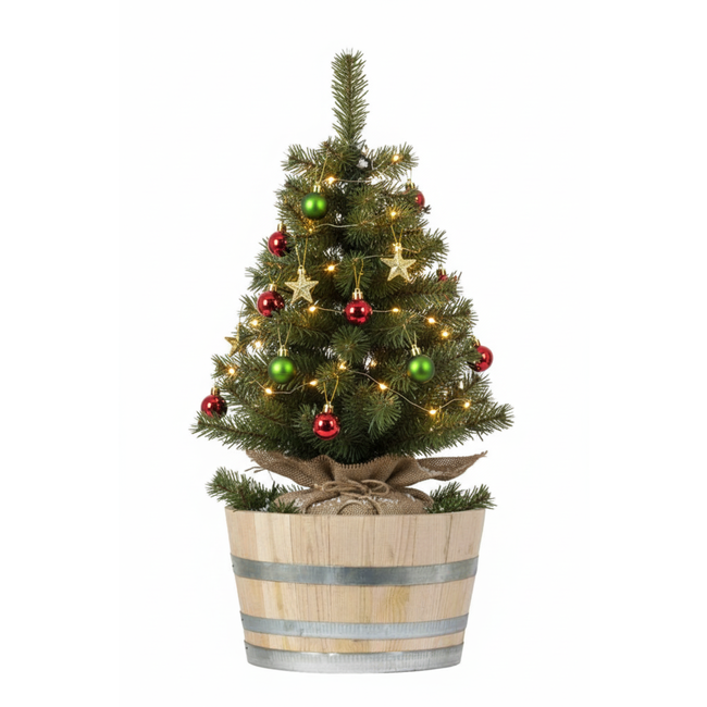 Half garden-Barrel' ALENTEJO' Natural Chestnut Wood