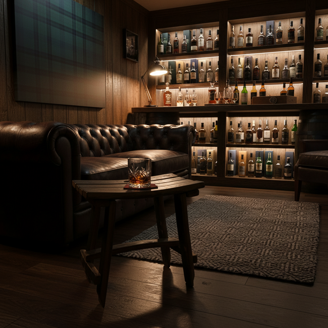 BarrelCave Cask Barrel Stoel  cube 40 cm