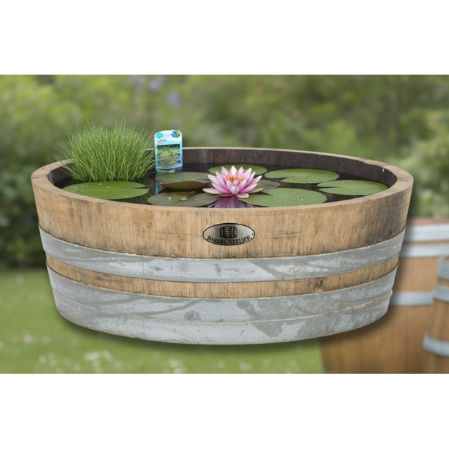 Brandy Barrel Quarter Tub Planter