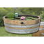 Brandy Barrel Quarter Tub Planter