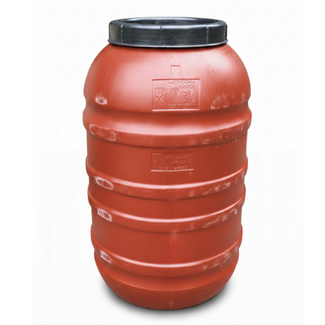 Kunststof Regenton terracotta 220 L