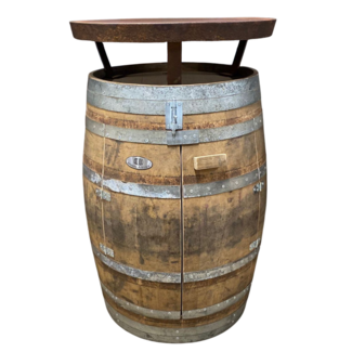 Barrel Atelier Standing(case) table Wijn "Ruby" - Copy - Copy