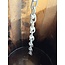 Rain chain 1.60 m with rain pipe hook