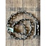 Rain chain 1.60 m with rain pipe hook