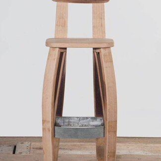Wine barrel bar stool "Bordeaux" Wine barrel bar stool "Bordeaux"