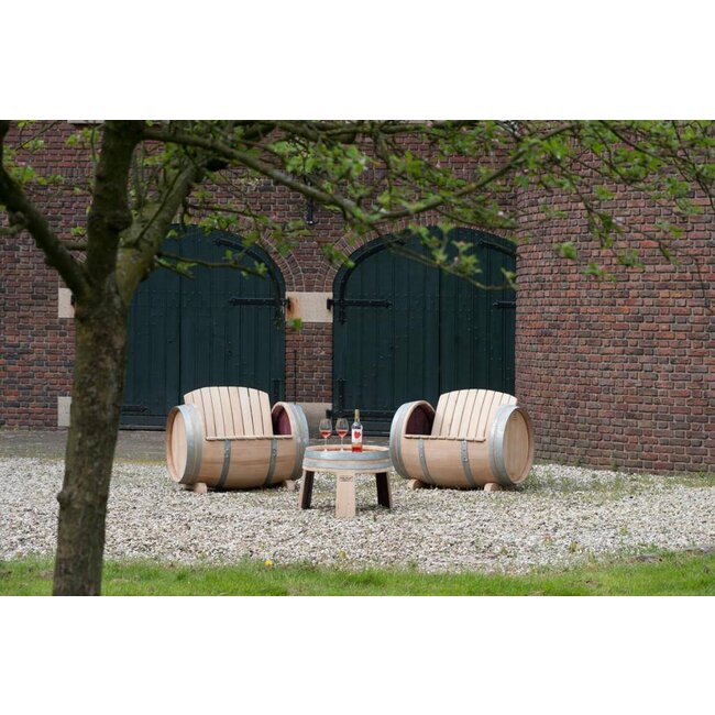 Barrel Atelier Wine barrel lounge set