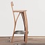 Wine barrel bar stool "Burgundy"