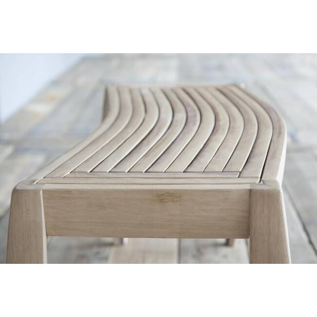 Bench "barrel stave"