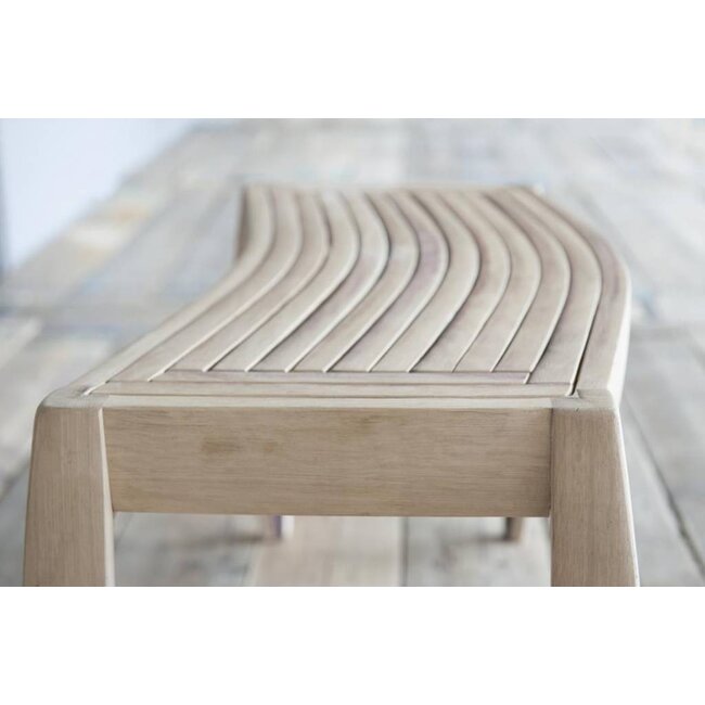 Bench "barrel stave"