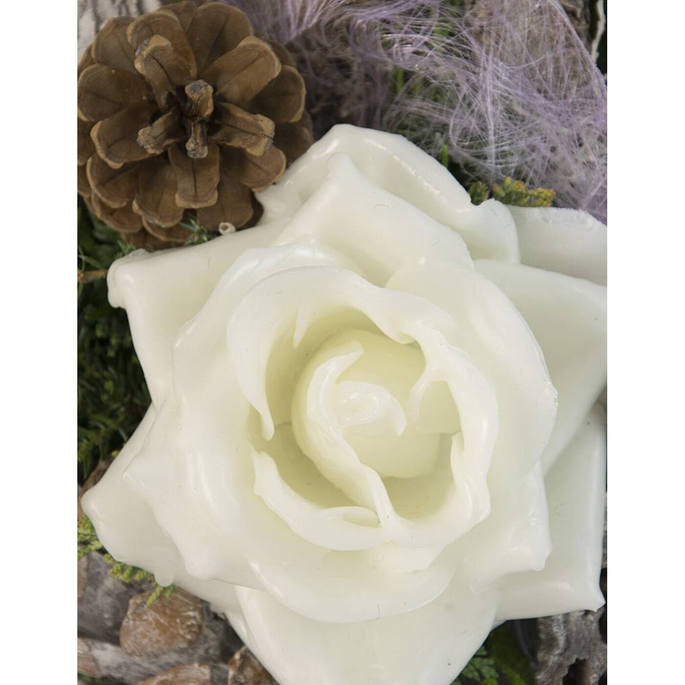 Grabgesteck in Herzform "Herzliche Erinnerung"