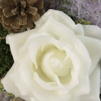 Grabgesteck in Herzform "Herzliche Erinnerung"