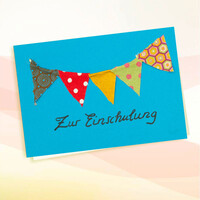 Grußkarte - "Schulanfang"