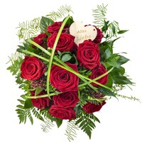 Blumenstrauß "Rosen pur"