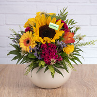 Blumenstrauß "Endlich Schulkind"