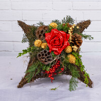 Trauergesteck Pillow