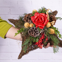 Trauergesteck Pillow