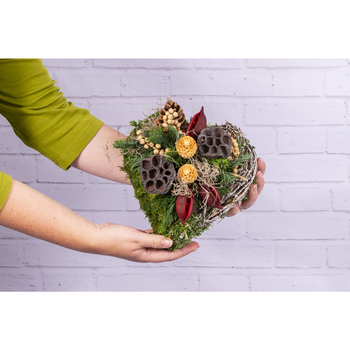 Trauergesteck Peppermoos