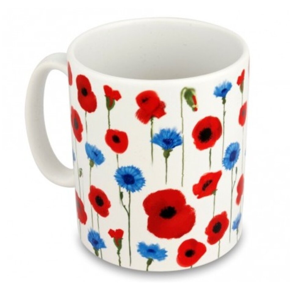 Poppies and Cornflowers Mug