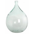 Housedoctor Bottiglia / vaso di vetro riciclato al 100%, Ø40cm h56cm 34 litri