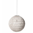 Zuiver Lámpara colgante Cable40, blanco, Ø40cm