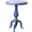 Zuiver Fresh Classic side table, blue, Ø31cm