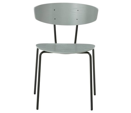 Ferm Living Salle à manger chaise Herman métal gris 50x74x47cm bois