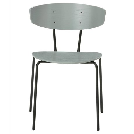Ferm Living Salle à manger chaise Herman métal gris 50x74x47cm bois