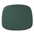 Normann Copenhagen forme de coussin 46x39x1cm textile vert