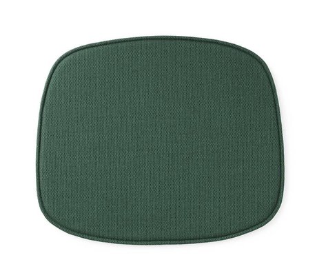 Normann Copenhagen Pude form grøn tekstil 46x39x1cm