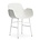 Normann Copenhagen acero 56x52x80cm plástico blanco forma Sillón