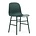 Normann Copenhagen acciaio 48x52x80cm plastica verde forma sgabello