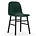 Normann Copenhagen Stol formular grøn sort plast træ 48x52x80cm